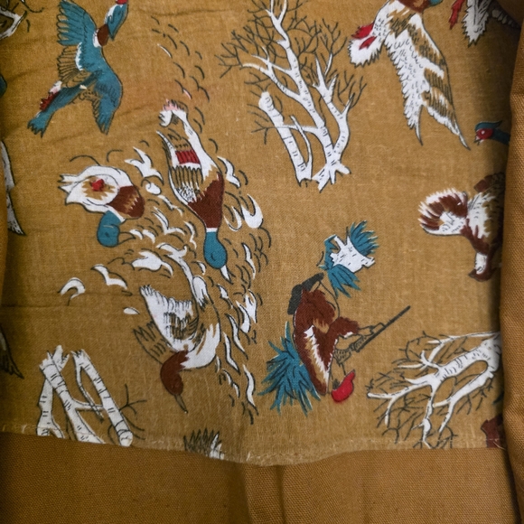 Vtg RARE 70s Sears Duck Hunting Jacket with Unique Duck Linning Classic Piece - Picture 7 of 16